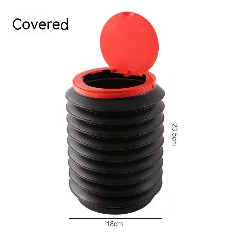 Car Trash Can Multifunctional Car Collapsible Bucket