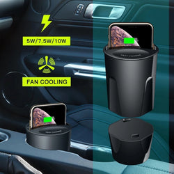 Car Wireless Charging Cup Wireless Charging Bracket Cup Suitable For Samsung