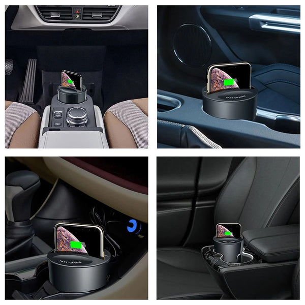 Car Wireless Charging Cup Wireless Charging Bracket Cup Suitable For Samsung