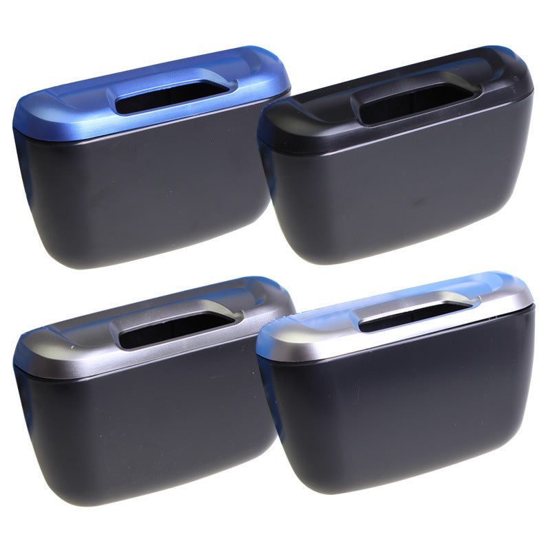 Solid Color Car  Trash Storage Bag In Car