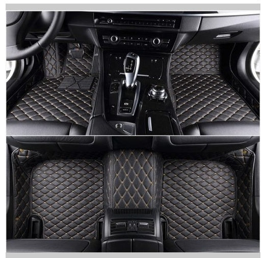 Car Leather Floor Mat Pad