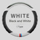 Round Black And White