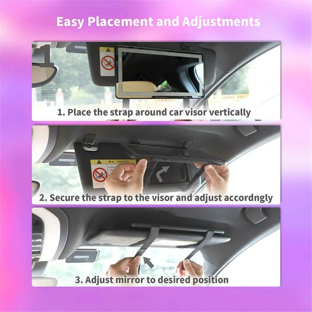 Glow Car Mirror