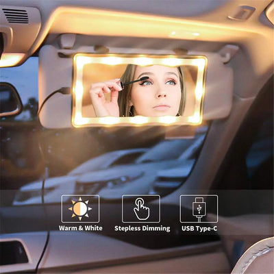 Glow Car Mirror
